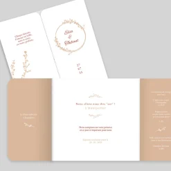 Faire-part Mariage Champêtre | Gamme Complète^Planet cards Douces Brindilles