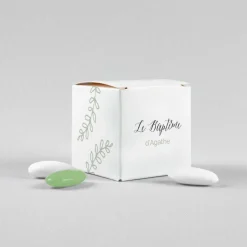 Boîte À Dragées Baptême^Planet cards Douceur Champêtre
