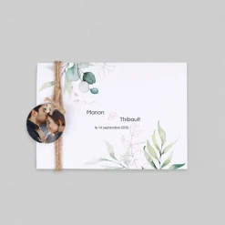 Faire-part Mariage Champêtre | Gamme Complète^Planet cards Douceur et Eucalyptus