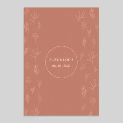 Faire-part Mariage Champêtre^Planet cards Douceur Naturelle