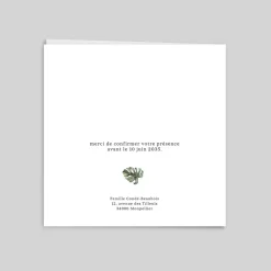 Faire-part Mariage Bohème | Gamme Complète^Planet cards Douceur Tropicale et Photos