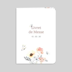 Livret De Baptême^Planet cards Doux Papillon