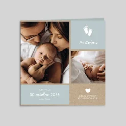 Faire-part Naissance Original^Planet cards Doux Petits Pieds