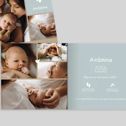 Faire-part Naissance Original^Planet cards Doux Petits Pieds
