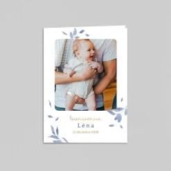 Faire-part Naissance Fille^Planet cards Doux Pétales