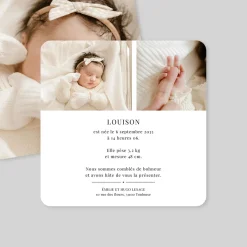 Faire-part Naissance Fille | Faire-part Naissance Garçon^Planet cards Détail Délicat