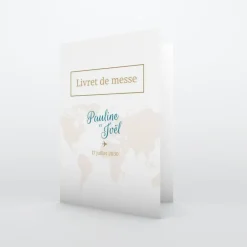 Livret De Messe Mariage^Planet cards Embarquement Imminent