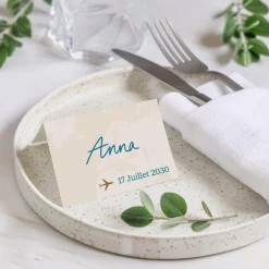 Marque-place Mariage^Planet cards Embarquement Imminent