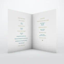 Livret De Messe Mariage^Planet cards Embarquement Imminent