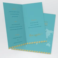 Menu De Mariage^Planet cards Embarquement Imminent