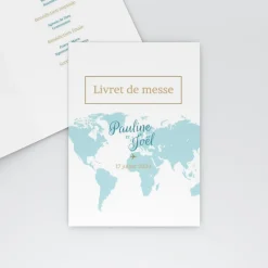 Livret De Messe Mariage^Planet cards Embarquement Imminent