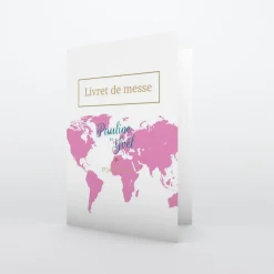 Livret De Messe Mariage^Planet cards Embarquement Imminent