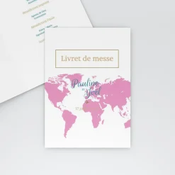 Livret De Messe Mariage^Planet cards Embarquement Imminent