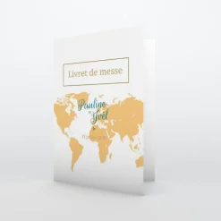 Livret De Messe Mariage^Planet cards Embarquement Imminent