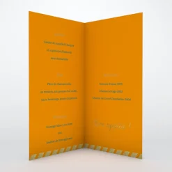 Menu De Mariage^Planet cards Embarquement Imminent