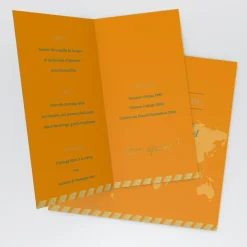 Menu De Mariage^Planet cards Embarquement Imminent