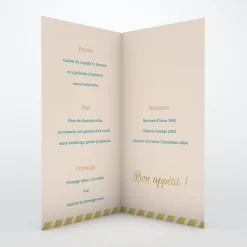 Menu De Mariage^Planet cards Embarquement Imminent