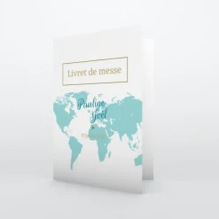 Livret De Messe Mariage^Planet cards Embarquement Imminent