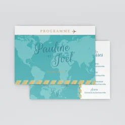 Programme De Mariage^Planet cards Embarquement Imminent
