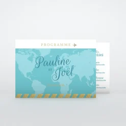 Programme De Mariage^Planet cards Embarquement Imminent
