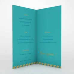 Menu De Mariage^Planet cards Embarquement Imminent