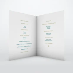 Livret De Messe Mariage^Planet cards Embarquement Imminent