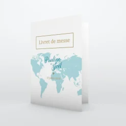 Livret De Messe Mariage^Planet cards Embarquement Imminent
