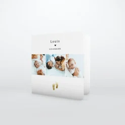 Faire-part Naissance Garçon^Planet cards Empreintes de Pas