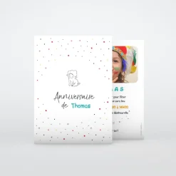 Carte Invitation Anniversaire Enfant Garçon^Planet cards En Etoiles