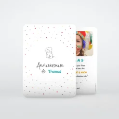 Carte Invitation Anniversaire Enfant Garçon^Planet cards En Etoiles