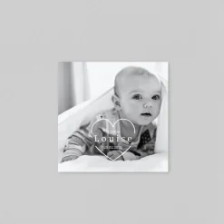 Faire-part Naissance Fille^Planet cards En plein coeur
