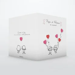 Faire-part Mariage Original | Faire-part Mariage Champêtre^Planet cards Enfants heureux
