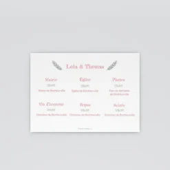 Programme De Mariage^Planet cards Enfants Mariage
