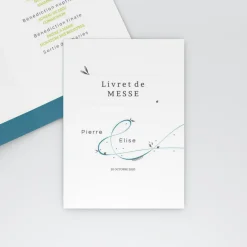 Livret De Messe Mariage^Planet cards Esperluette