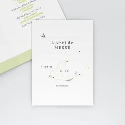 Livret De Messe Mariage^Planet cards Esperluette