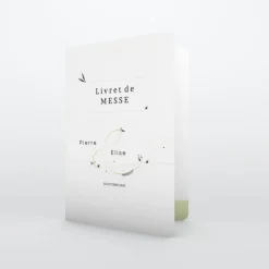 Livret De Messe Mariage^Planet cards Esperluette