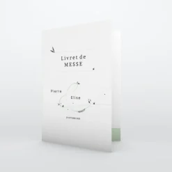 Livret De Messe Mariage^Planet cards Esperluette