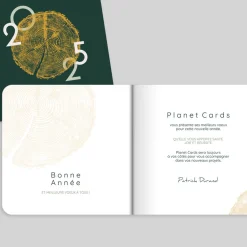 Carte De Vœux Entreprise Nature^Planet cards Estampe d'Arbre