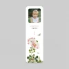Faire-part Baptême Civil | Faire-part Baptême Original^Planet cards Estampe Papillons et Pivoine