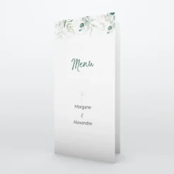 Menu De Mariage^Planet cards Eucalyptus Chic