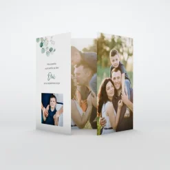 Faire-part Mariage Champêtre^Planet cards Eucalyptus Doux