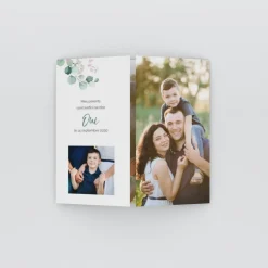 Faire-part Mariage Champêtre^Planet cards Eucalyptus Doux