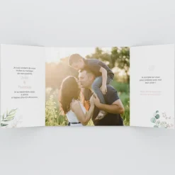 Faire-part Mariage Champêtre^Planet cards Eucalyptus Doux
