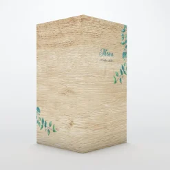 Menu De Mariage^Planet cards Eucalyptus Et Bois