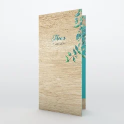 Menu De Mariage^Planet cards Eucalyptus Et Bois