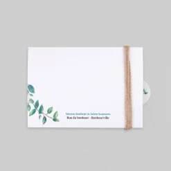 Faire-part Mariage Champêtre | Gamme Complète^Planet cards Eucalyptus Et Bois