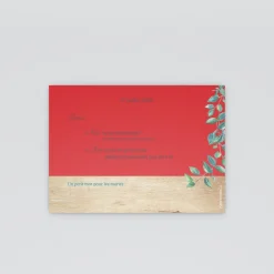 Coupon-réponse Mariage^Planet cards Eucalyptus Et Bois
