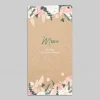 Menu De Mariage^Planet cards Eucalyptus et Hortensia