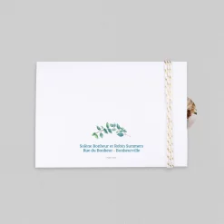 Faire-part Mariage Champêtre | Gamme Complète^Planet cards Eucalyptus Et Or