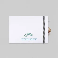 Faire-part Mariage Champêtre | Gamme Complète^Planet cards Eucalyptus Et Or